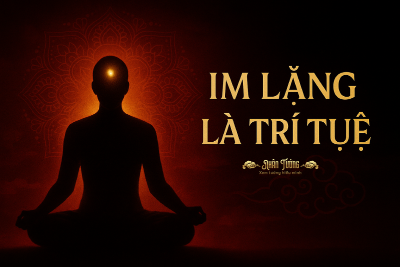 Người càng trí tuệ càng biết giữ im lặng – Bài học từ Nhân Tướng và nghệ thuật Xem Tướng