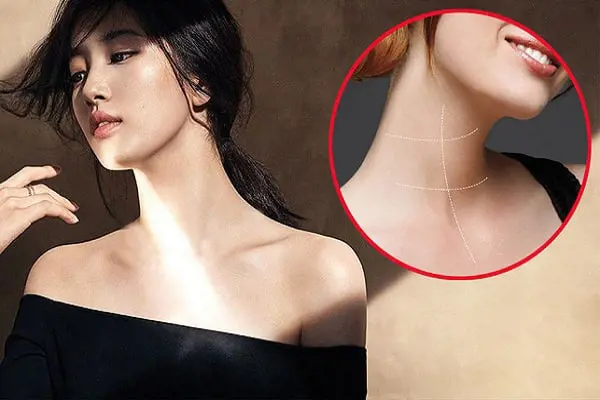 Minh họa tướng cổ nhân tướng học: đối chiếu cổ dài và cổ ngắn