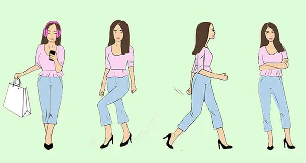 Tướng dáng đi nhân tướng: Đi nhanh, chậm, lắc lư nói lên điều gì